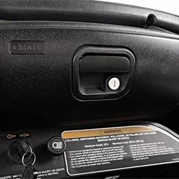 Locking Glove Box