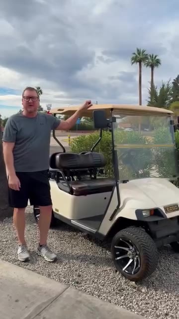 Happy Coastal Carts customer