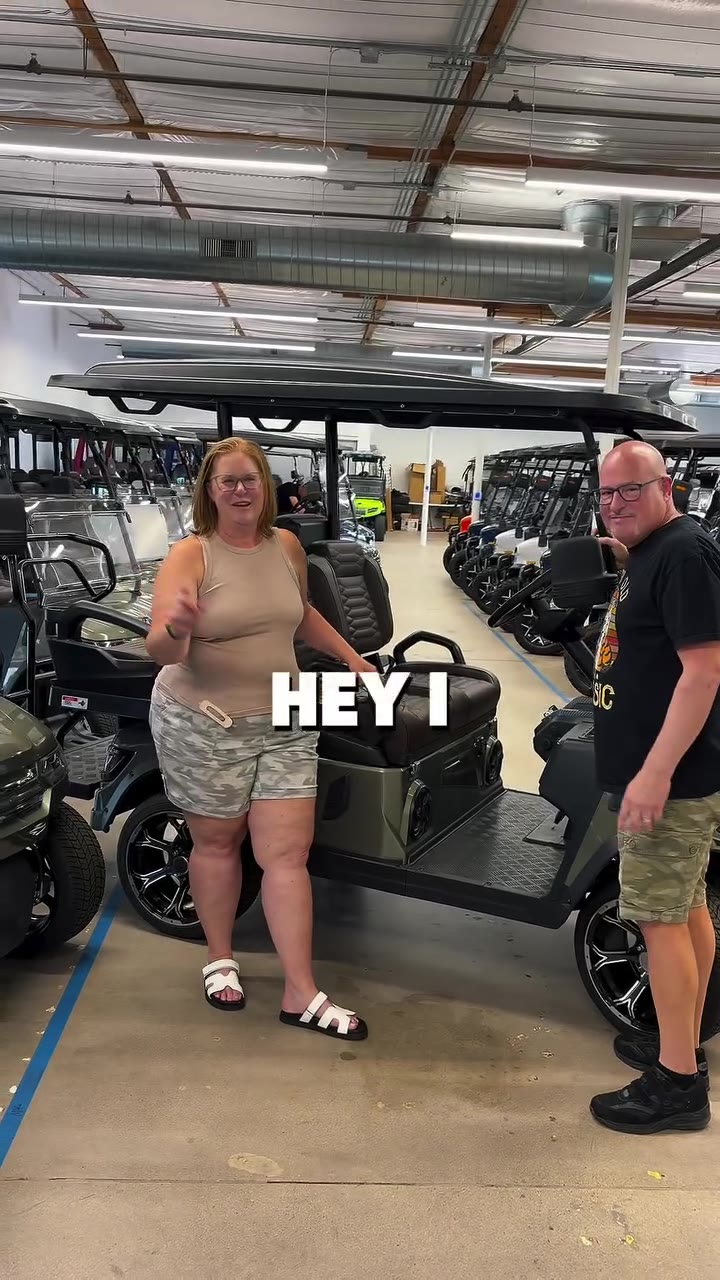 Happy Coastal Carts customer